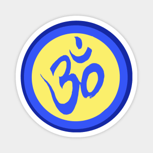 Spiritual Awakening OM Yoga Meditation Magnet